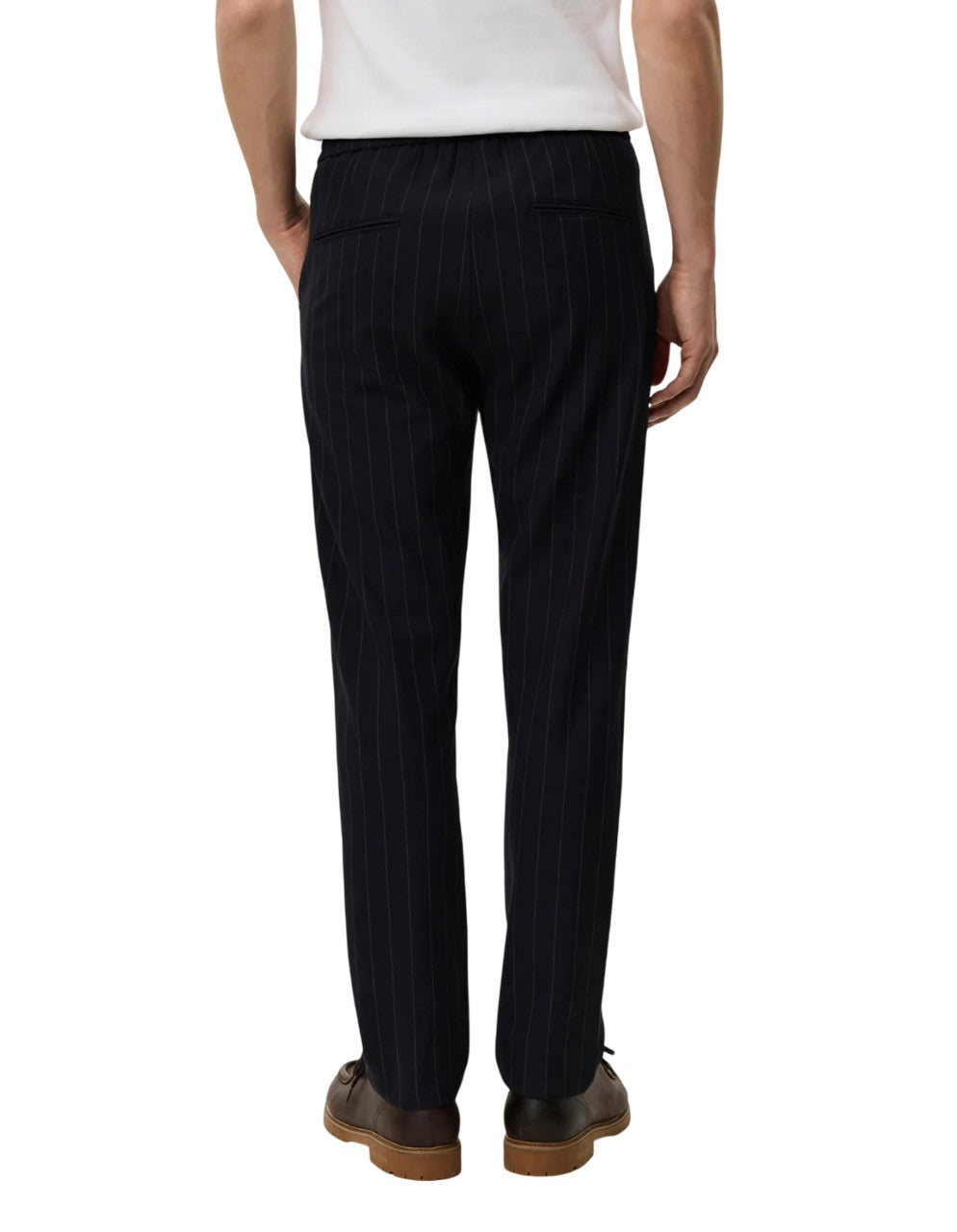 COMO TAPPERED PINSTRIPE PANTS - LES DEUX