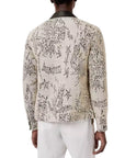 CORDOVA BOUCLE JKT WITH LEATHER TRIM - JOHN VARVATOS