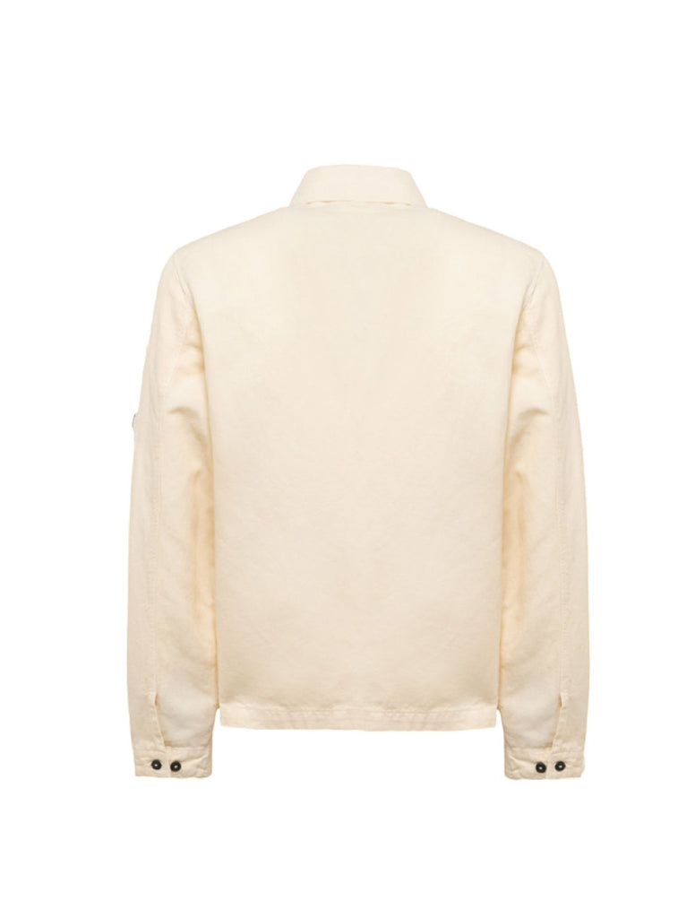 COTTON LINEN OVERSHIRT - CP COMPANY