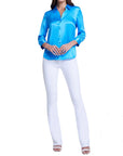 Danie 3/4 Sleeve Blouse - L’AGENCE