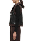 Daniels Sherpa Combo Vest - SIMKHAI