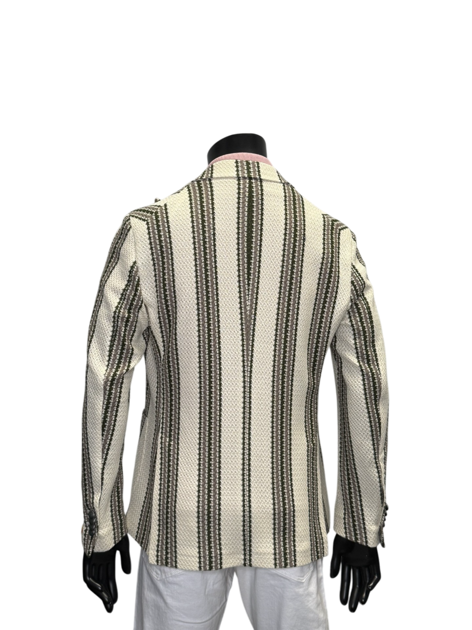 DARREK KNIT STRIPE BLAZER - TAGLIATORE