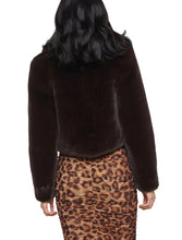 Load image into Gallery viewer, Davy Crop Faux Fur Jacket - L’AGENCE
