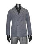 DB HERRINGBONE JERSEY BLAZER - CIRCOLO