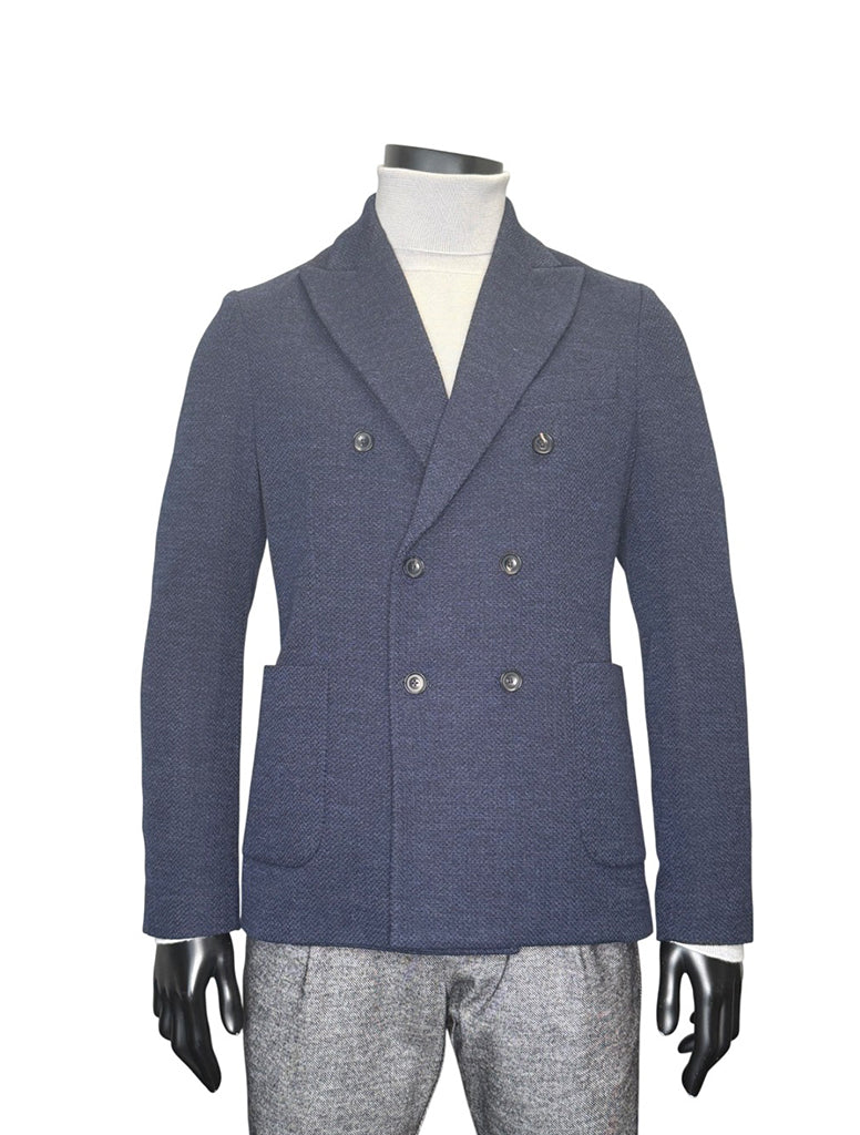 DB KNIT JERSEY BLAZER - CIRCOLO