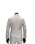 DB PEAK LAPEL STRIPE BLAZER - CIRCOLO