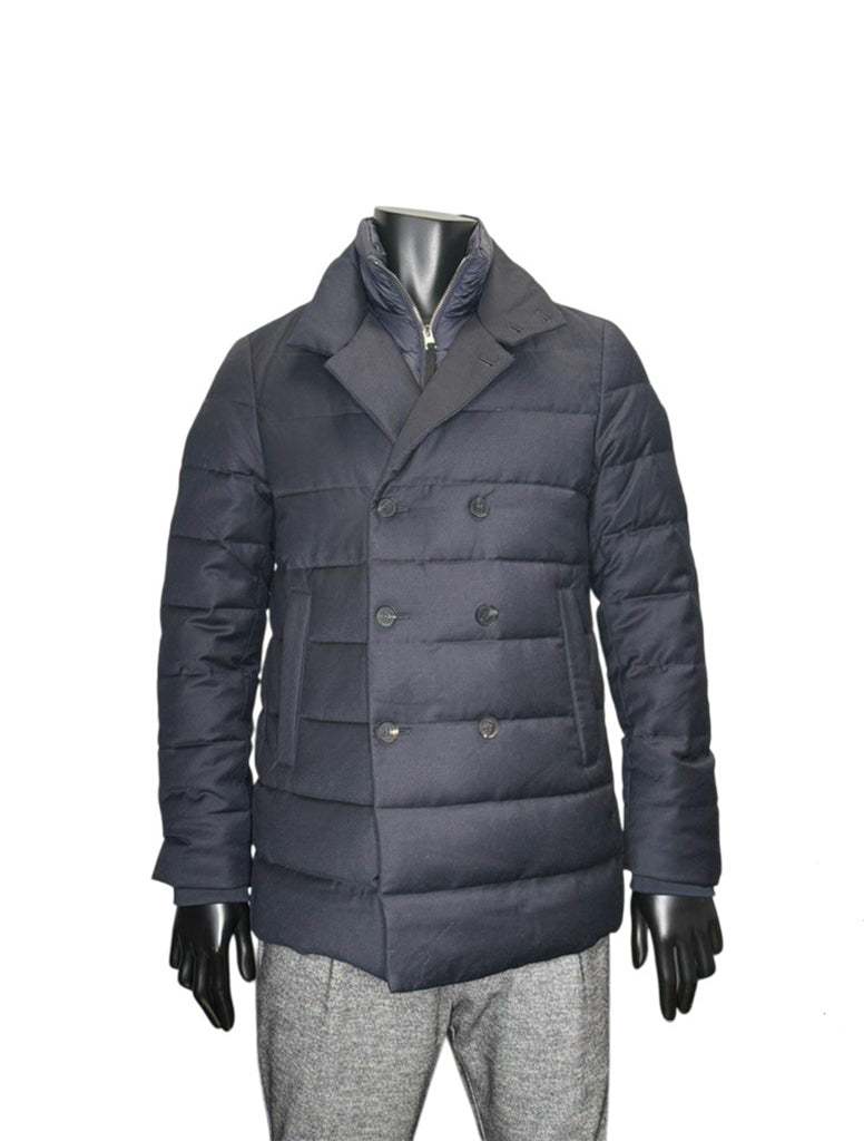 DB WOOL COAT WITH INSERT - DUNO