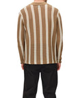 DEZZ KNIT STRIPE SHIRT - GABBA