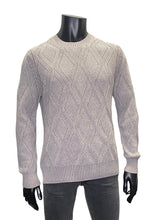 Load image into Gallery viewer, DIAMOND VANISE WOOL CASHMERE CREW - GRAN SASSO
