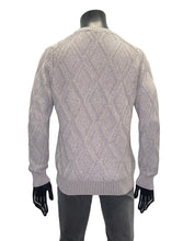 Load image into Gallery viewer, DIAMOND VANISE WOOL CASHMERE CREW - GRAN SASSO
