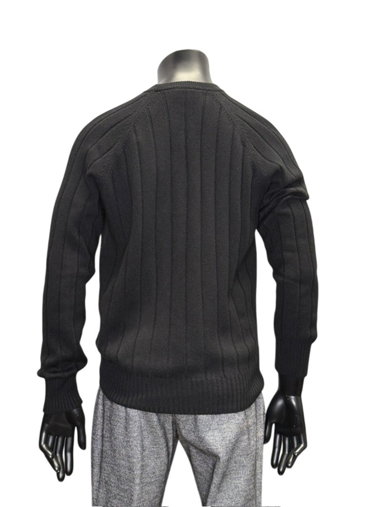 DROPSTITCH RAGLAN CREWNECK - GRAN SASSO