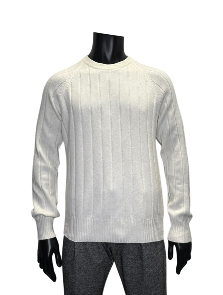 DROPSTITCH RAGLAN CREWNECK - GRAN SASSO
