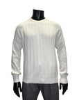 DROPSTITCH RAGLAN CREWNECK - GRAN SASSO