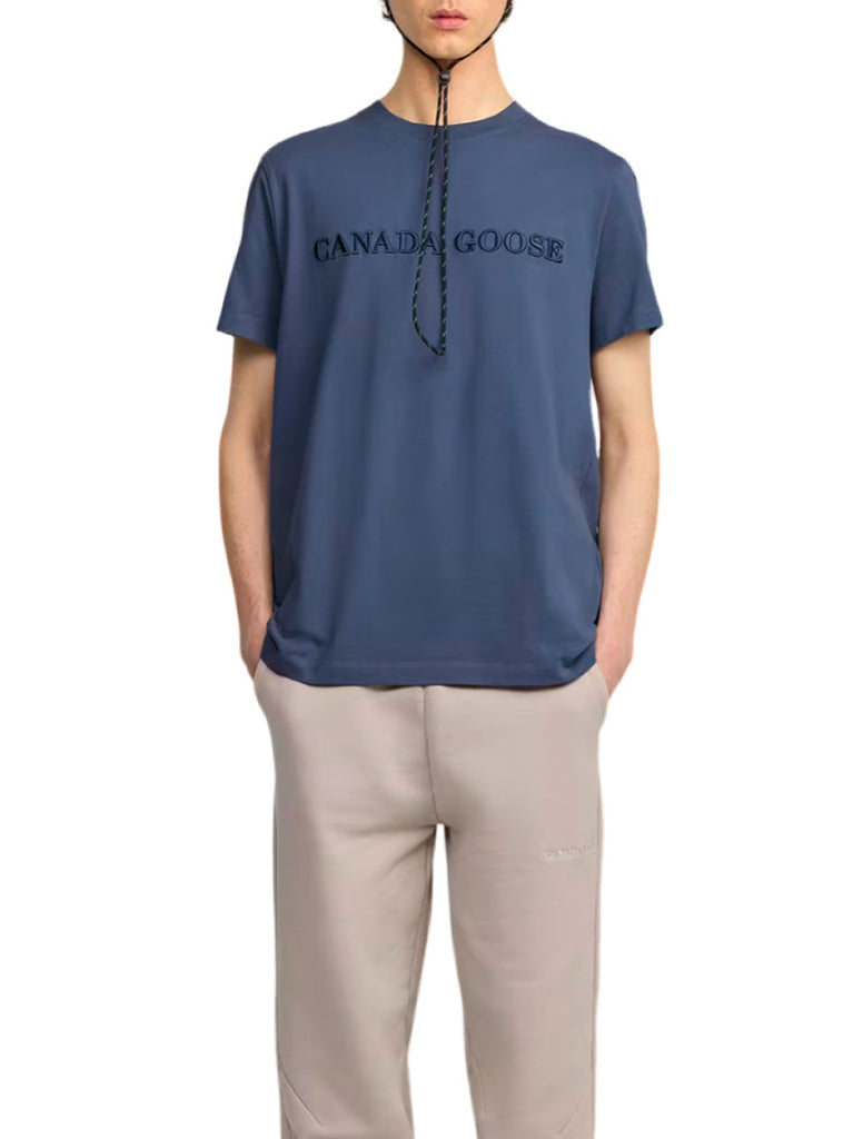 EMERSEN EMBROIDERED T-SHIRT - CANADA GOOSE