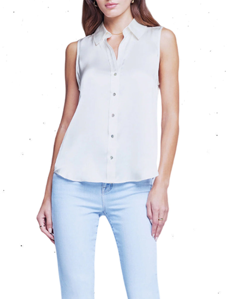 Emmy Sleeveless Blouse - L’AGENCE