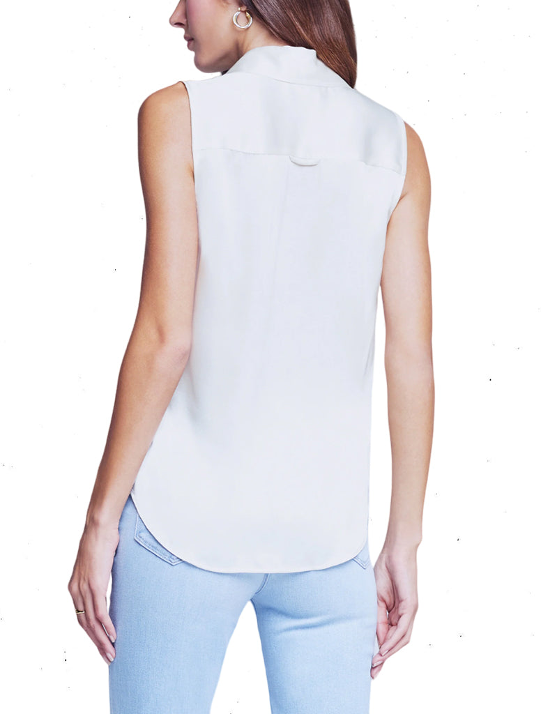Emmy Sleeveless Blouse - L’AGENCE