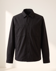 MARSEILLE HYBRID JACKET - LES DEUX – BLACK - Ghost Front