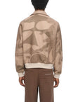 FELTED BOMBER WITH SKETCH DETAILS - DOM REBEL