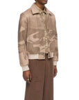 FELTED BOMBER WITH SKETCH DETAILS - DOM REBEL