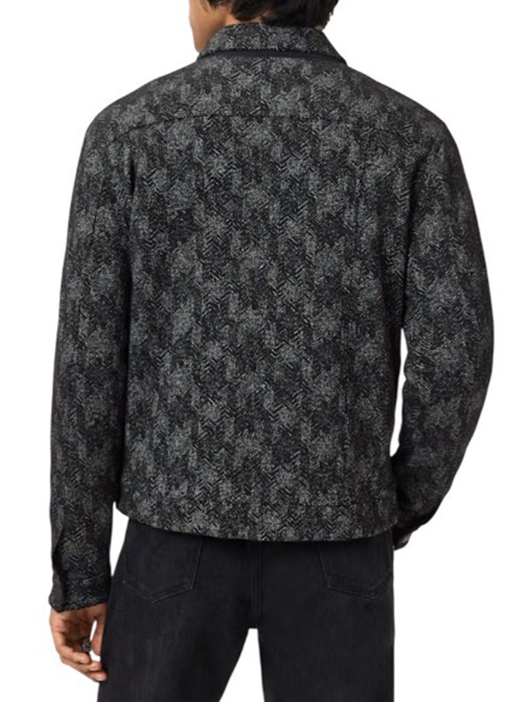 FLEECE MOCK NECK JACKET - JOHN VARVATOS