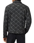 FLEECE MOCK NECK JACKET - JOHN VARVATOS