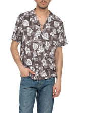 Load image into Gallery viewer, FLOWER PRINT SHORT SLEEVE SHIRT - DESOTO
