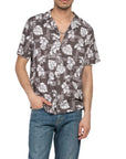 FLOWER PRINT SHORT SLEEVE SHIRT - DESOTO
