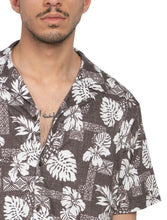 Load image into Gallery viewer, FLOWER PRINT SHORT SLEEVE SHIRT - DESOTO
