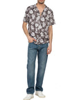 FLOWER PRINT SHORT SLEEVE SHIRT - DESOTO