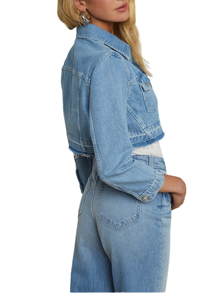 Geneva Crop Jacket - L’AGENCE