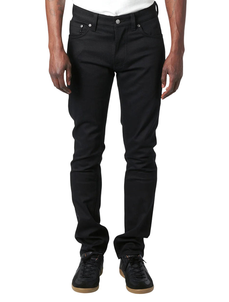 GRIM TIM DRY EVERBLACK - NUDIE