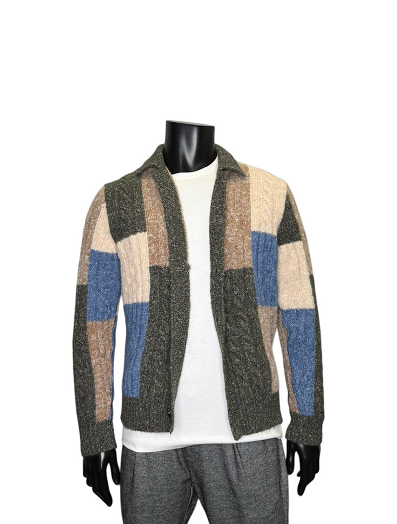 GRISHAM BLOCK OVERSHIRT - GALLIA