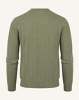 HERRINGBONE CREWNECK