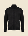 ECO SHEARLING AND SUPER GEELONG JACKET – BLACK - Ghost Front