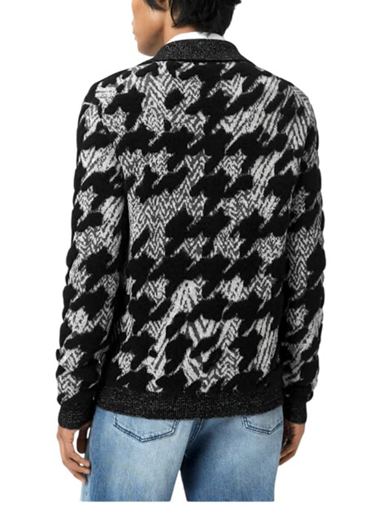 HOUNDSTOOTH TERRYJACKET - JOHN VARVATOS