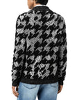 HOUNDSTOOTH TERRYJACKET - JOHN VARVATOS