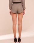 Dionne Tweed Short – MOTA/LIGHT GOLD - Hero Back
