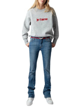 Load image into Gallery viewer, Je Taime Flocked Sweatshirt - ZADIG &amp; VOLTAIRE
