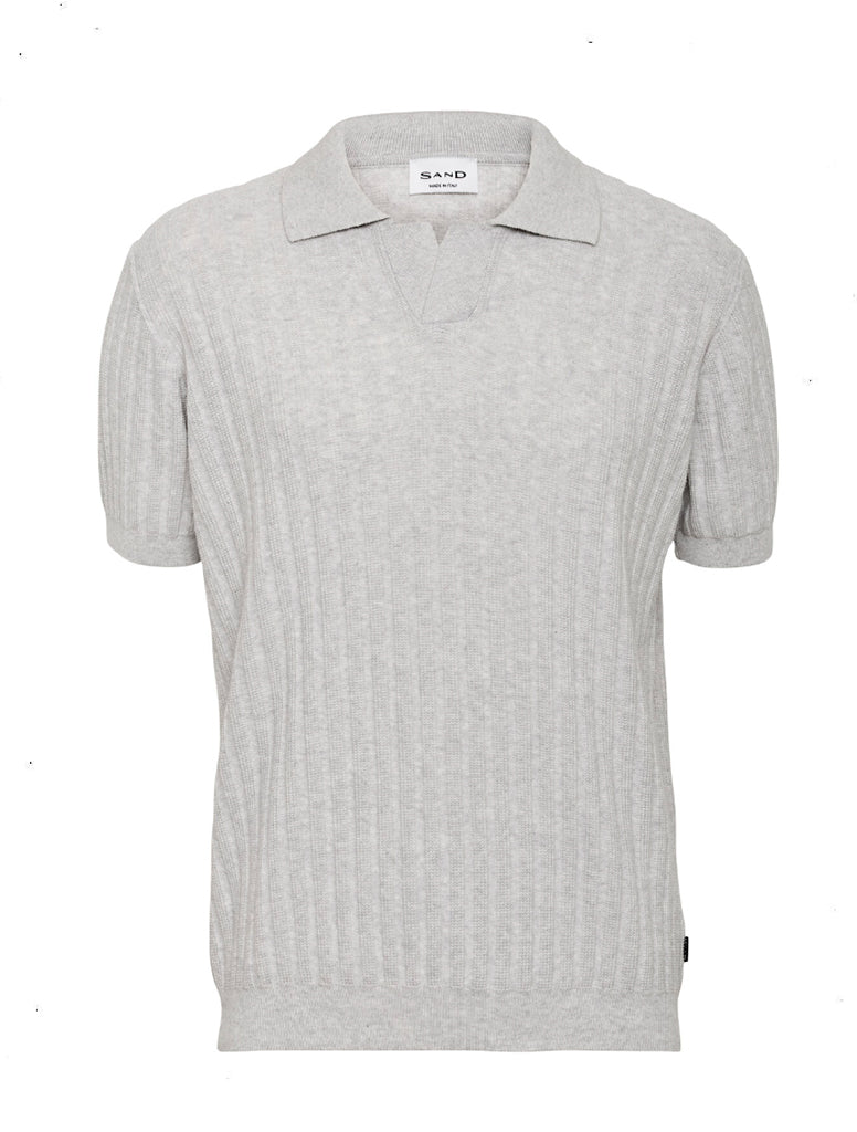 JONNY COLLAR POLO - SAND