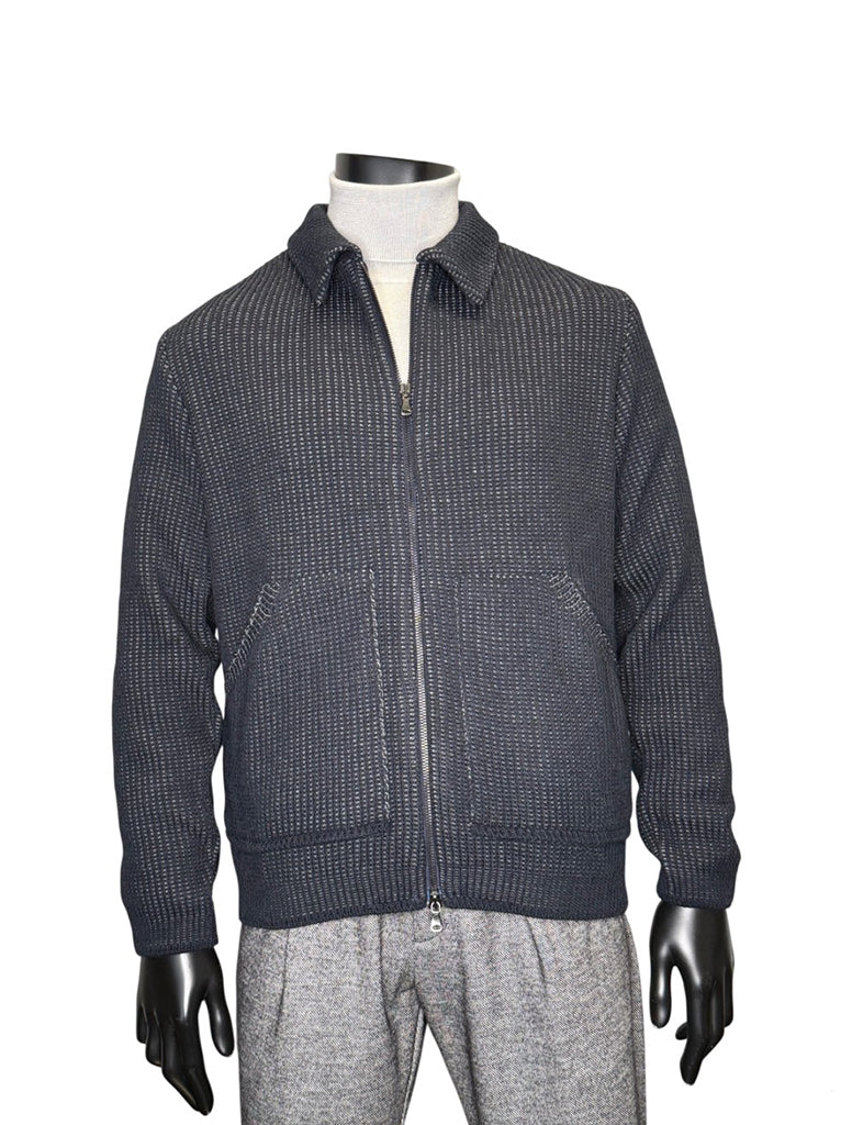KNIT COACHES JACKET - MANUEL RITZ