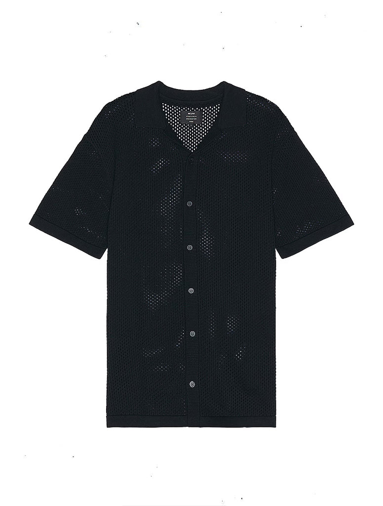 KNIT SHORT SLEEVE SHIRT - NEUW