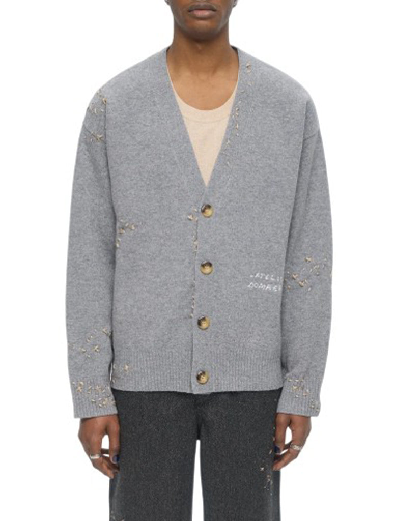 KNIT WOOL CARDIGAN - DOM REBEL