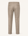 Briglia Isolas Drawstring Dress Pant – BROWN - Ghost Mannequin Back