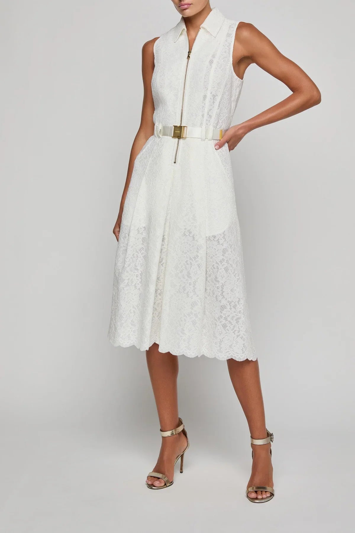 KYLO BELTED SHIRT DRESS