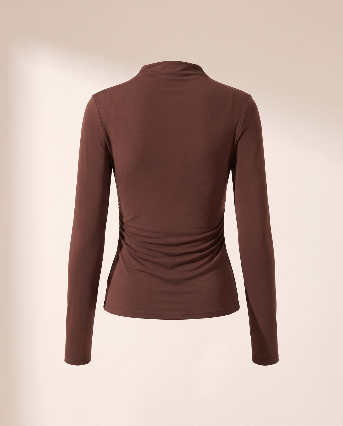 Pistola Nathalia Draped Mock Neck — Woodland – WOODLAND - Ghost Back