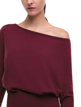 Load image into Gallery viewer, Lavina Draped Off Shoulder Sweater - SIMKHAI
