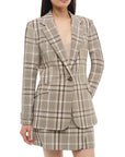 Lillie Peak Lapel Single Breasted Blazer - SIMKHAI