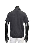 LINEN FULL BUTTON POLO SHIRT - SAND