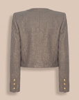 Kahlia Jacket – MOTA/LIGHT GOLD - Ghost Mannequin Back