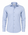 SAND Performance Dobby Shirt – BLUE - Ghost Mannequin Front